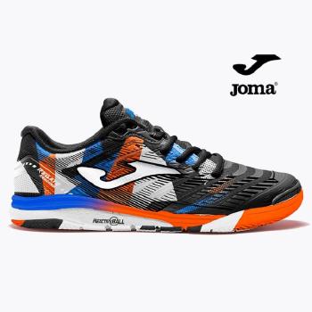 Футзалки Joma Regate Rebound RREW2301IN черные-оранжевые