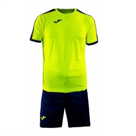 Комплект формы Joma First 101459.063 желтый флуор-темно-синий