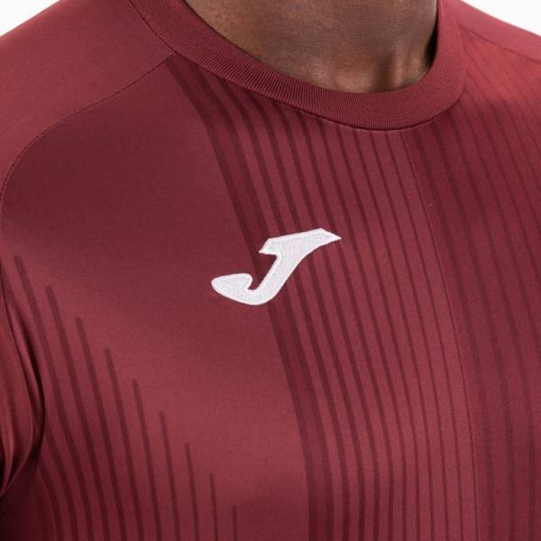картинка Игровая футболка Tiger бордовая ФОРМА от магазина JOMA SPORT