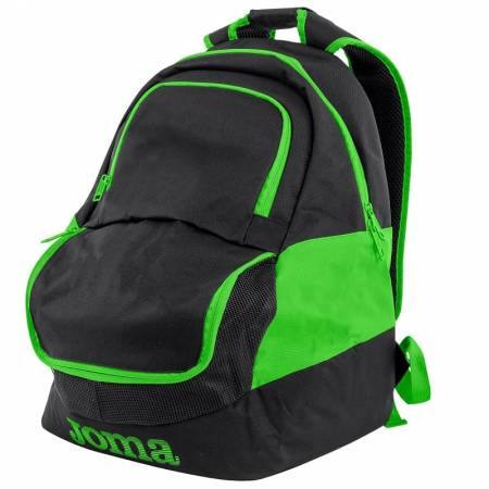 Рюкзак DIAMOND II 400235.117 черный-салатовый