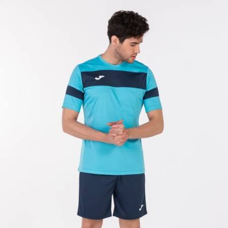Комплект формы Joma Academy II 101349.013 бирюзовый-темно-синий